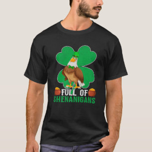 voll von Shenanigans Kleeblatt Eagle Bird St Patri T-Shirt
