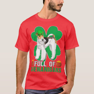 voll von Shenanigans Wire for Terrier Dog St Patri T-Shirt