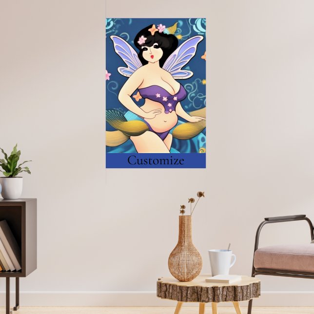 Vollbildliche Fairy Goddess Thunder_Cove Poster (Wohnzimmer 3)