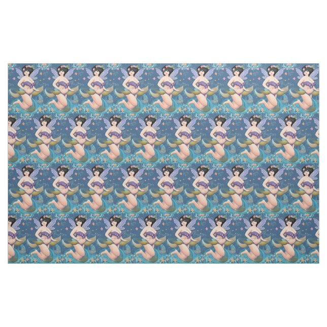 Vollbildliche Fairy Goddess Thunder_Cove Stoff (Fat Quarter (45,7 x 55,9 cm))