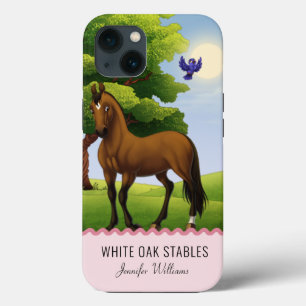 Vollblutpferd auf einer Weide Case-Mate iPhone Hülle