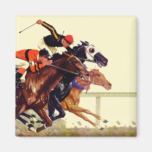 Vollblutrennen Magnet