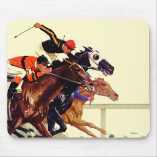 Vollblutrennen Mousepad