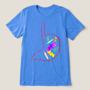 Volle Bauch Tri-Blend Shirt