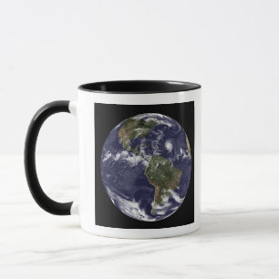 Volle Erde, die Nordamerika 2 zeigt Tasse