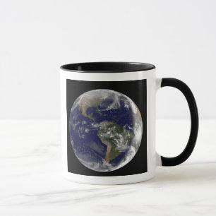 Volle Erde, die Nordamerika und SüdAmer 7 zeigt Tasse