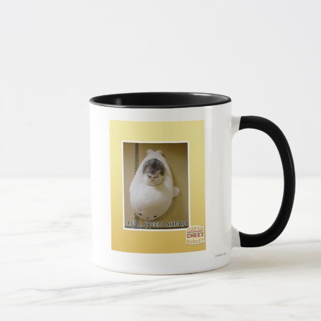 Volle Geschwindigkeit voran Tasse (Rechts)