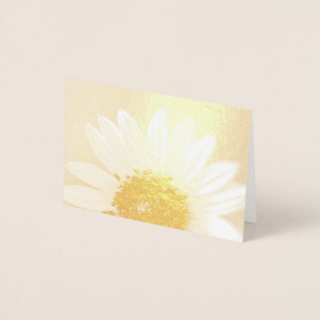 Volle Sonnenblume Folienkarte (Vorderseite)
