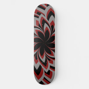 VOLLE SWIRL-BLUME SKATEBOARD