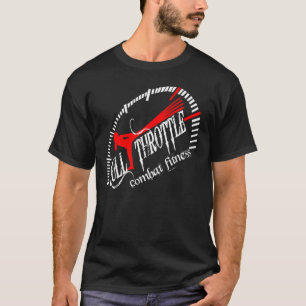 Volleistungs-Kampf-Fitness-Tritt es T - Shirt