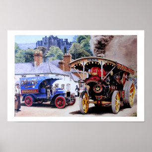 Voller Dampf voran Poster