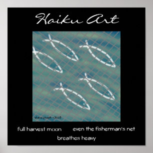 VOLLER ERNTE-MOND-DRUCK POSTER