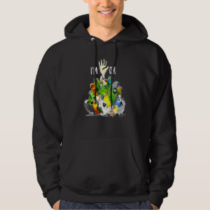 Voller Papageien bin ich Ok Funny Parrots Liebhabe Hoodie