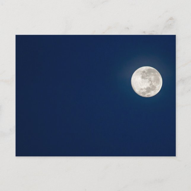 Voller Super Moon | Peru Laka Titicaca Postkarte (Vorderseite)