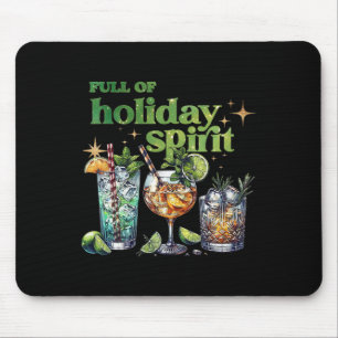 Voller Urlaubssgeist Schwanz Fantastische Weihnach Mousepad