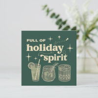 Voller Weihnachtsgeist Weihnachtsgeschenke Getränk