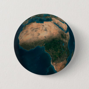 Vollerde aus dem Weltraum über dem afrikanischen K Button