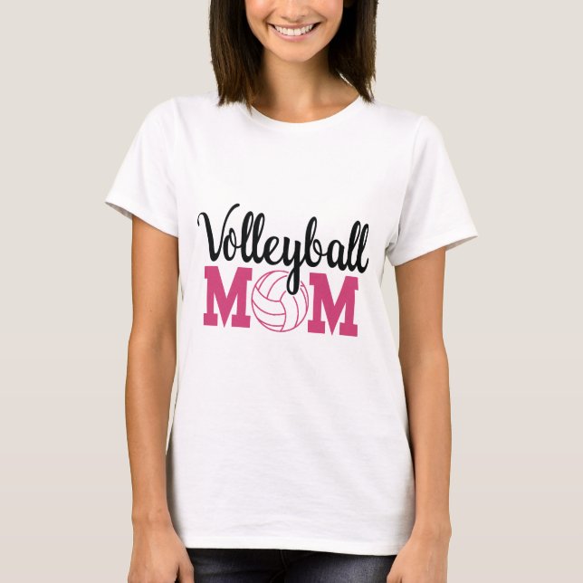 Volley Ball Mama T - Shirt (Vorderseite)