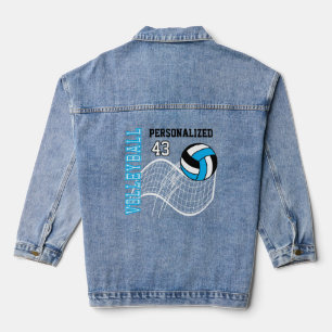 Volley-ball personnalisé - Bleu bébé