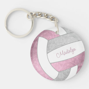 volley-ball personnalisé rose pâle