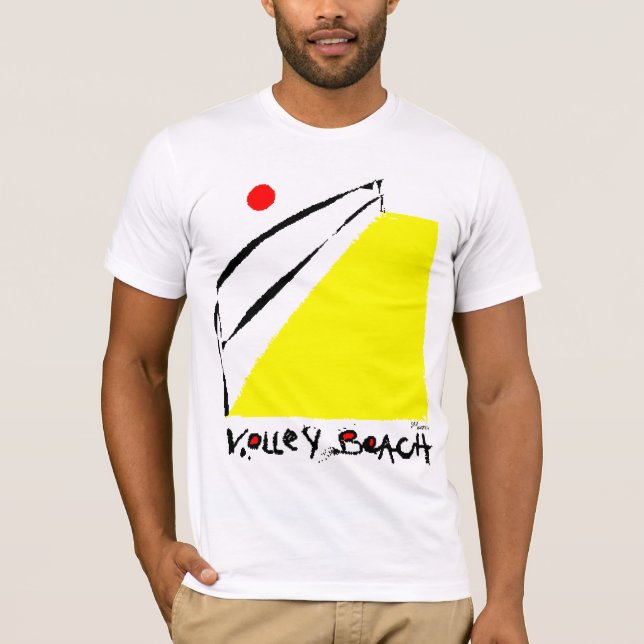 Volley Beach T-Shirt (Vorderseite)