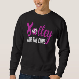 Volley für ein kures Volleyball Rett Syndrom Aware Sweatshirt
