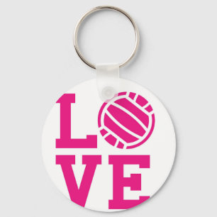 Volleybal trägt Schlüsselanhänger zur Schau
