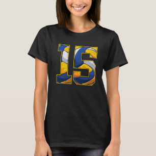 Volleyball 15. Geburtstag Boy Girl 15 Jahre T-Shirt