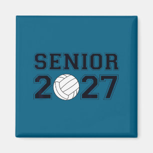 Volleyball-Abiturientinnenklasse 2027 Crew Volleyb Magnet