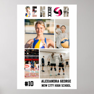 Volleyball-Abschlussfeier für die Abgänger Poster