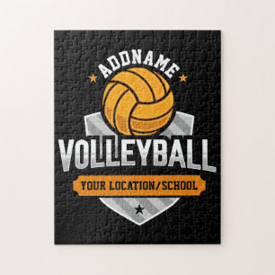 Volleyball ADD TEXT Schulmannschaftsteam Spieler