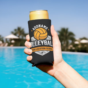 Volleyball ADD TEXT Schulmannschaftsteam Spieler Selters Dosenkühler