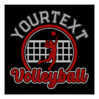 Volleyball ADNAME Spike Ball Attack Team Sport