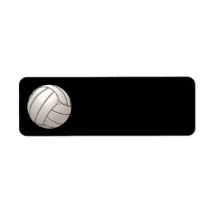Volleyball-Adressenmarken