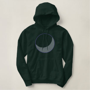 Volleyball Applique Bestickter Hoodie