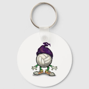 Volleyball-Assistent Schlüsselanhänger