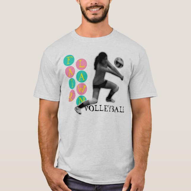 Volleyball auf dem Messegelände T-Shirt (Vorderseite)