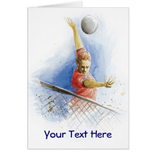 Volleyball-Aufschlag