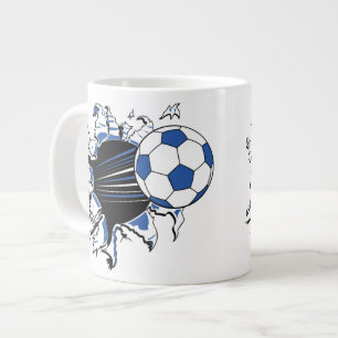 Volleyball-Ausbruch Jumbo-Tasse