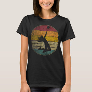 Volleyball Beach Uni High School Vintag Retro T-Shirt