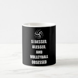 Volleyball Beach Volleyball Team Geschenk Idee Kaffeetasse