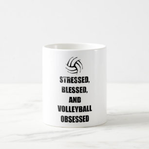 Volleyball Beach Volleyball Team Girl-Geschenk Kaffeetasse