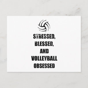 Volleyball Beach Volleyball Team Girl-Geschenk Postkarte