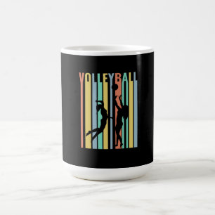 Volleyball Beachvolleyball Retro Kaffeetasse