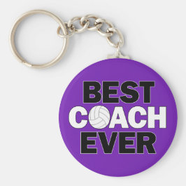 Volleyball BEST COACH JE Custom Team Color Niedlic Schlüsselanhänger