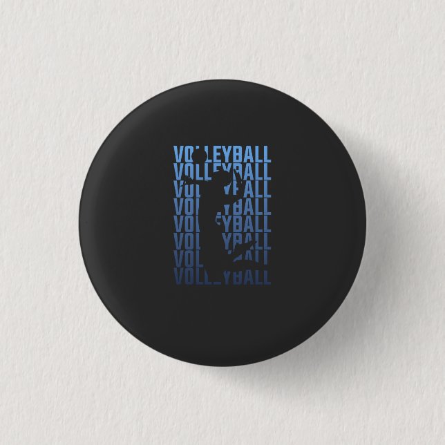 Volleyball Button (Vorderseite)