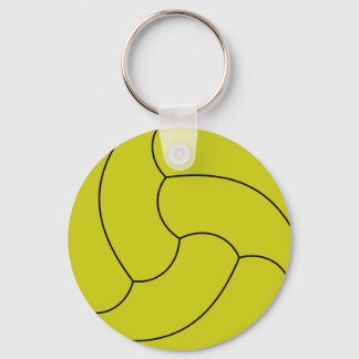 Volleyball Button Schlüsselanhänger