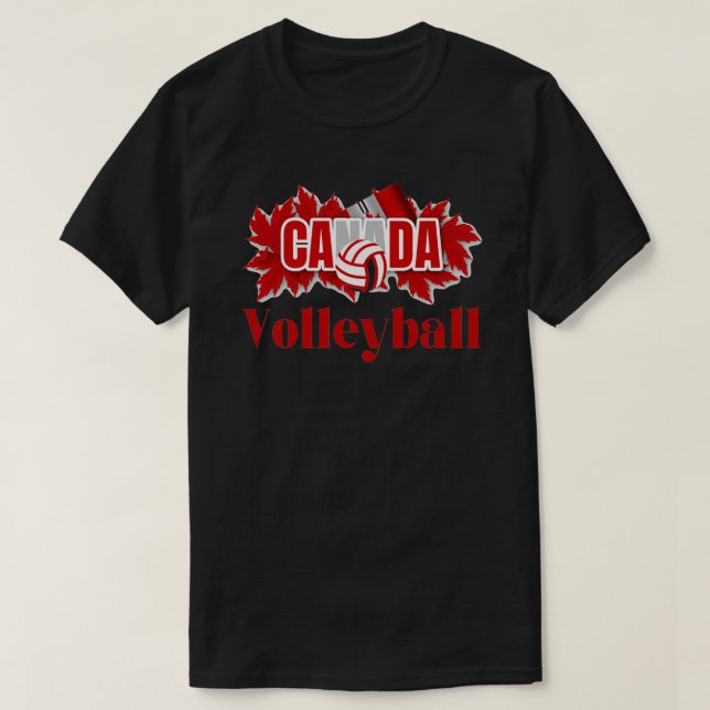 VOLLEYBALL CANADA T-Shirt (Design vorne)