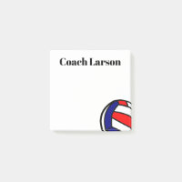 Volleyball Coach danken Ihnen Geschenksticknoten!