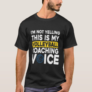 Volleyball coachend Volleyballmannschaft T-Shirt